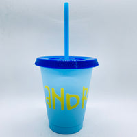 Color changing cups