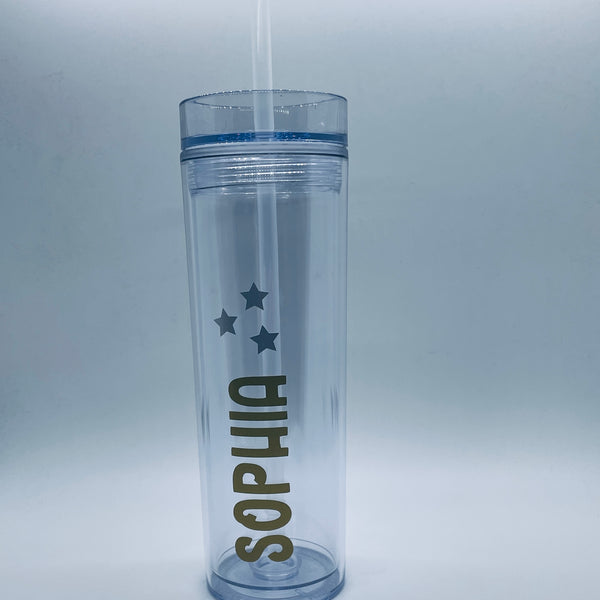 Clear Acrylic Tumbler