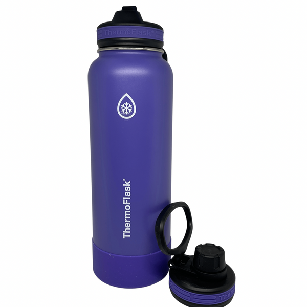 Thermos® Intak by Thermos Hydration Bottle with Meter, 24 oz, Purple,  Polyester